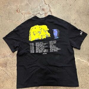 Khruangbin TUSUY ii 2025 Tour Tee on Hanes Beefy Tee Blank (L) 🇺🇸